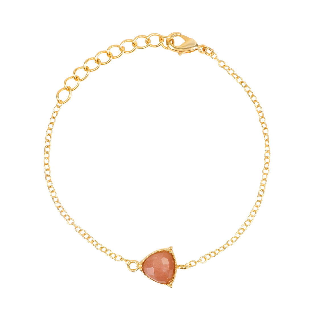 Stellar Elegance - Chakra Bracelet Moon Peach - Lila Rasa