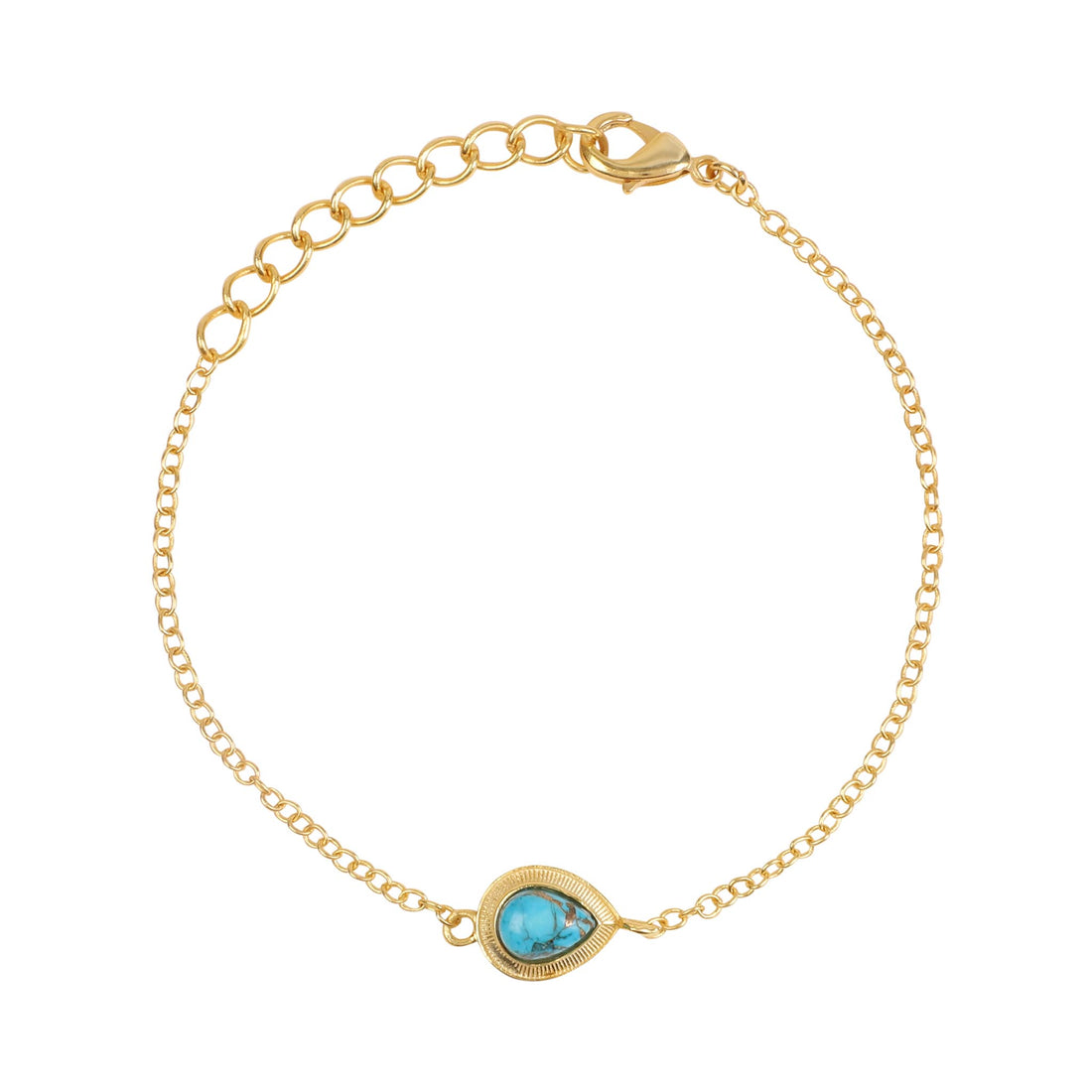 Stellar Elegance - Chakra Bracelet Turquoise - Lila Rasa