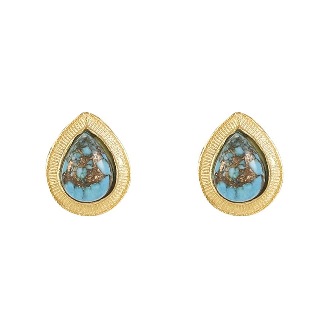 Stellar Elegance - Chakra Earrings Turquoise - Lila Rasa